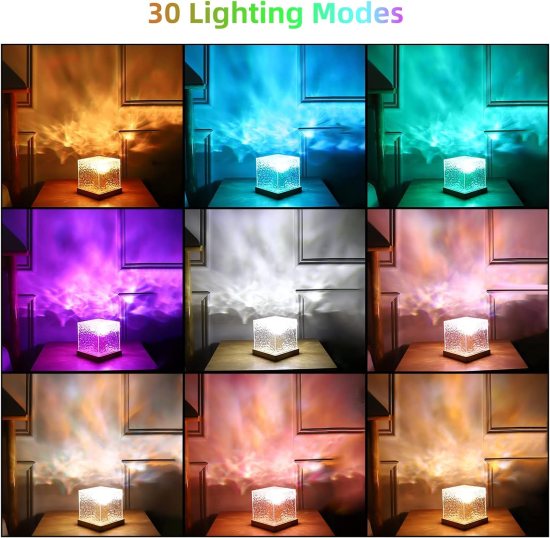Ocean Wave Water Ripple Lamp