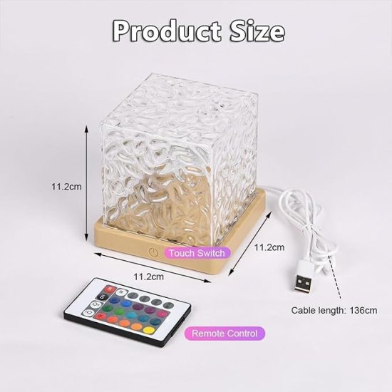 Ocean Wave Water Ripple Lamp