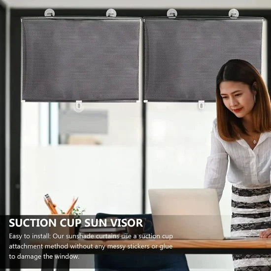 Portable Window Cover Curtain